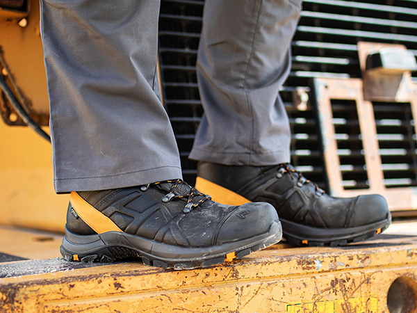 Sicherheitsstiefel von HAIX schwarz orange -werk5