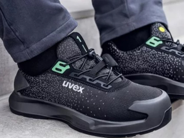 Sicherheitschuh low von uvex Senkel mit Schnellarretierung -werk5