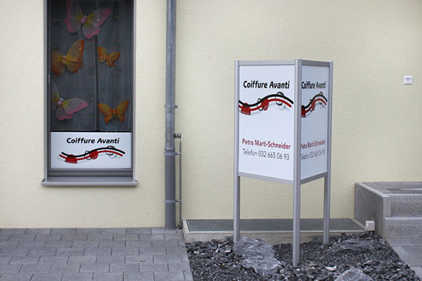 schild_Coiffeur Avanti