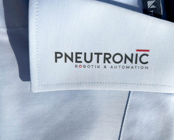 Transferdruck Hemdkragen für Pneutronic