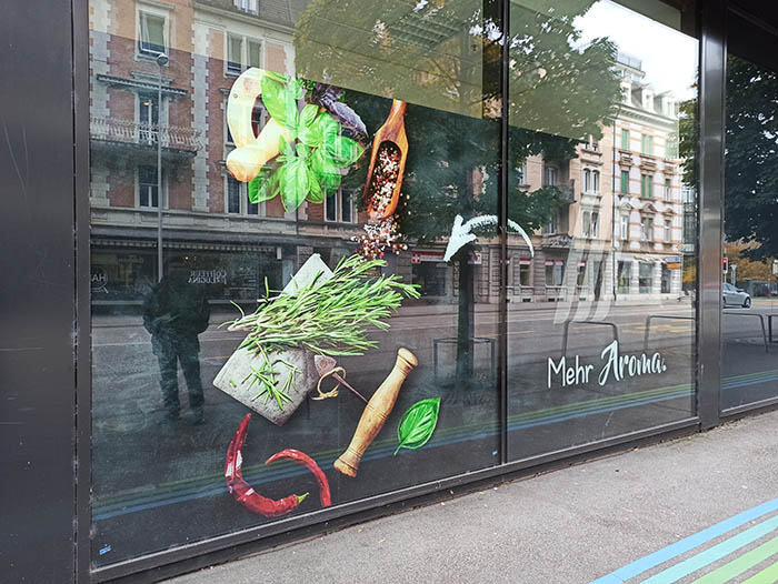 Gebäudebeschriftung Aldi